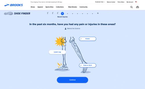 Brooks Running Shoe Finder