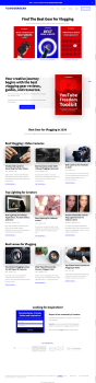 Vlogger Gear Website Development