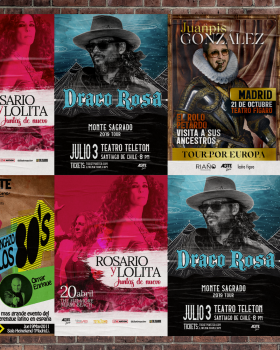 Poster Promotions for Entertainment Company