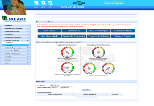 Project: EMBRAPA- Ideare