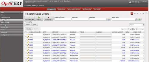 Samriddhi : OpenERP Customization