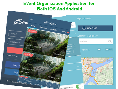 Event Management IOS & Android Application