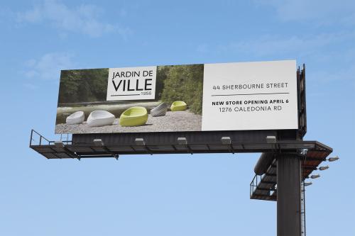 Billboard - Jardin de Ville