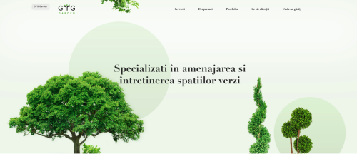 Gardening - WordPress Presentation Website