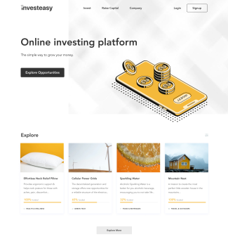 Reg CF Investment platform