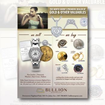 Print ad for Jewelry company