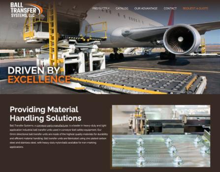 Web Design & Development for a Manufacturer