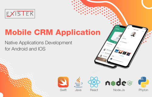 Mobile CRM iOS and Android Application
