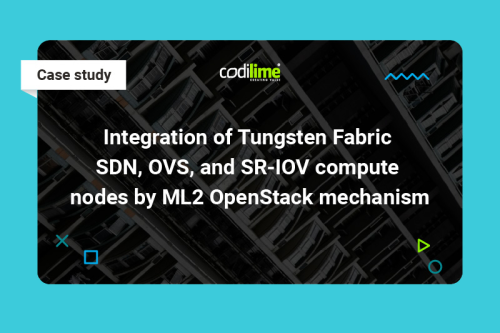 Integration of Tungsten Fabric SDN, OVS, and SR-IOV compute nodes with an ML2 OpenStack mechanism