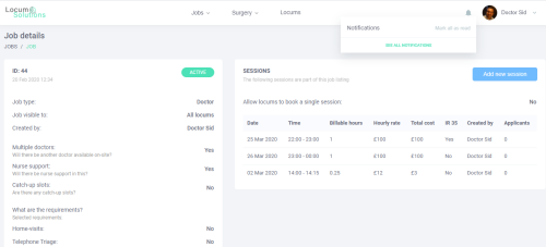 Recruitment Product (for NHS)