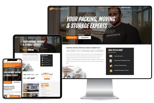 CT Moving & Storage - Web Design, SEO, Digital Advertising