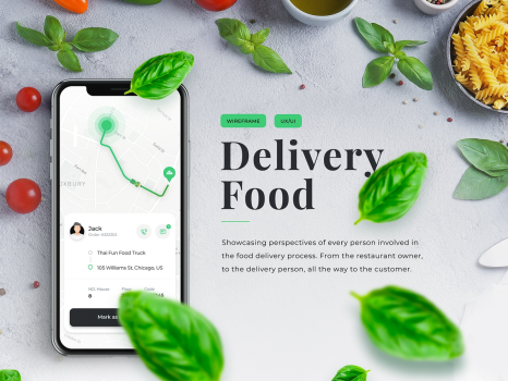Food Delivery App Design