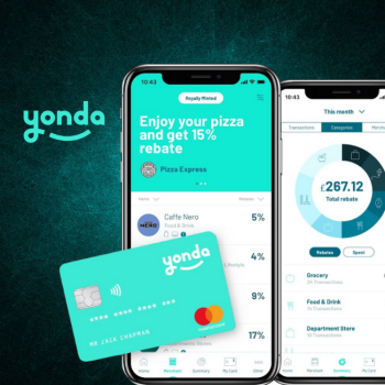 Yonda Mobile App: track your spending & earn cash rebates