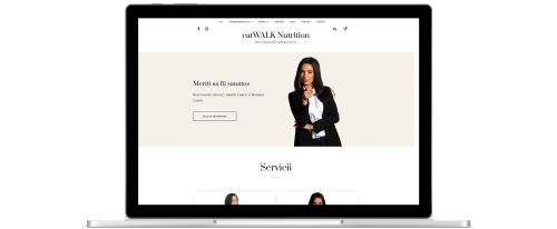 catWalk Nutrition Website