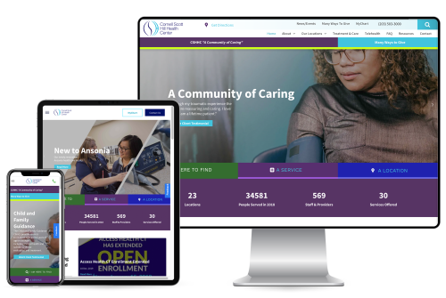 Cornell Scott Hill Health Center - Web Design, SEO, Digital Advertising