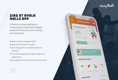 Zing at Ayala Malls app
