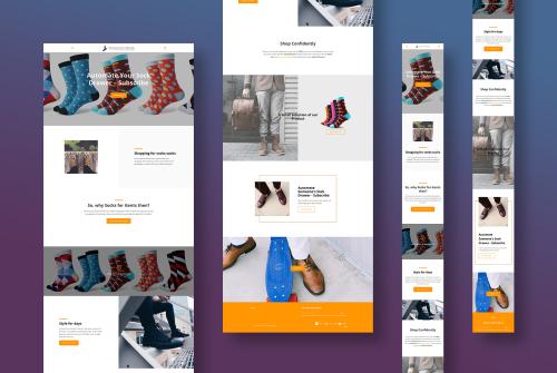 Socks for Gents eCommerce