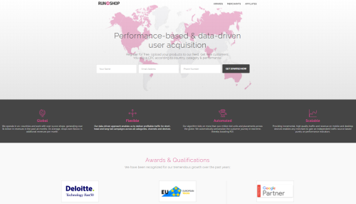Run a Shop GmbH – Data-driven Web App for Targeted E-commerce Traffic