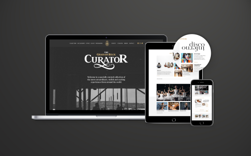 Luxuriöses Digitalmagazin – Content-Plattform