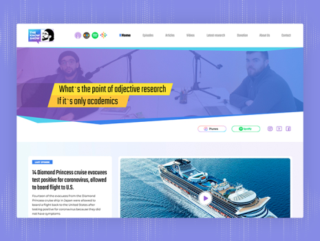 The Know Show website