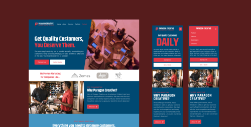 Paragon Creative Website