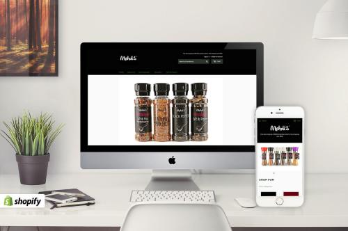 Spices Online Shopping E commerce Website