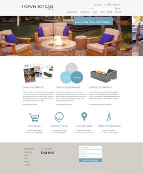 Brown Jordanfires - E-commerce development