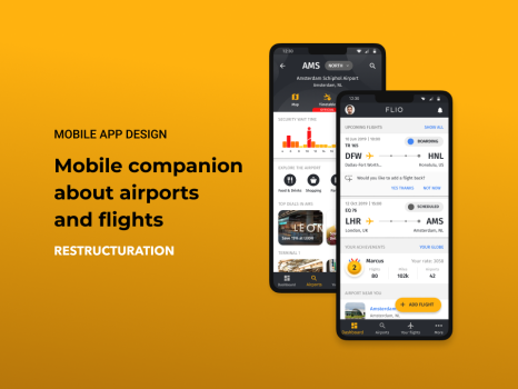 FLIO - Mobile App Design