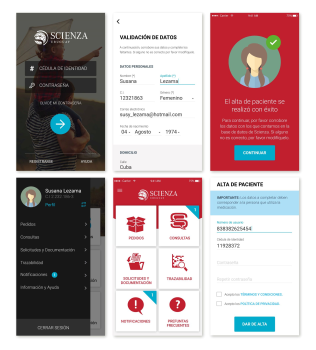Logistics platform for sending and receiving medicines.