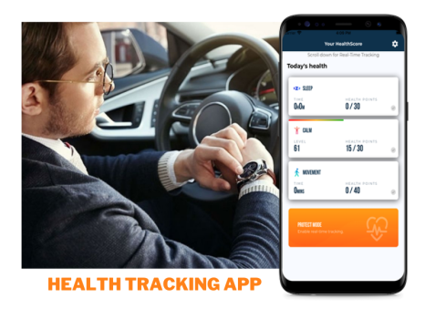 Wearable App Developers - Health Tracking App for Drivers