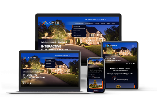 Lights Over Atlanta - Website Redesign & CRM Integration