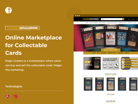 Online Marketplace for Collectable Cards