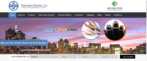 our website development