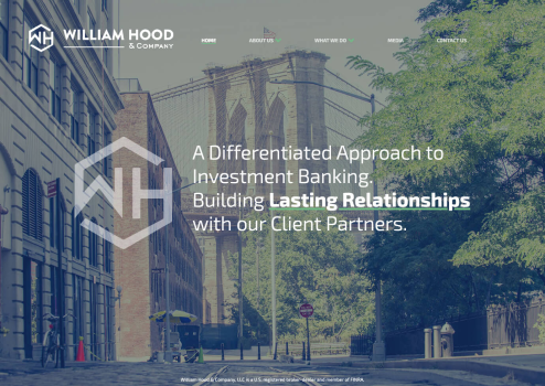Web Development for William Hood & Company