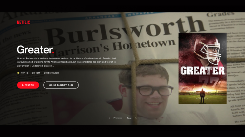 Greater: The Brandon Burlsworth Story Movie Prop Design