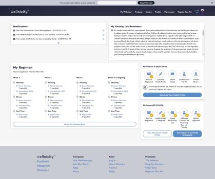 Wellnicity Wellness Portal