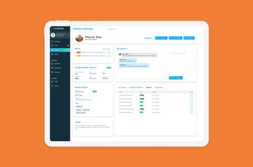 Chanl Health - Remote patient monitoring for cardiac rehabilitation