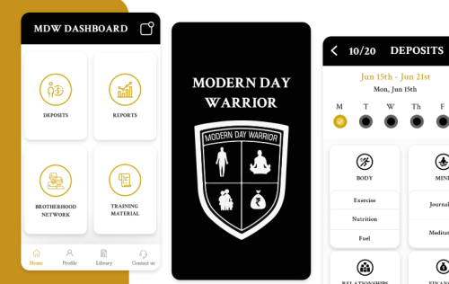 Modern Day Warrior - Fitness app