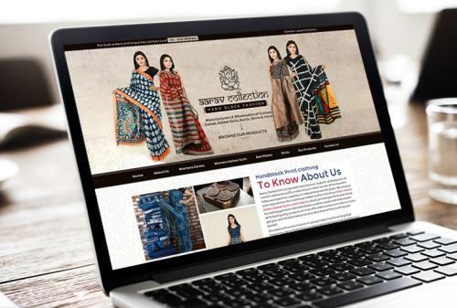 Aarav Collection Website Development