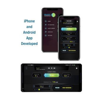 Music Player and Fitness Assistant app
