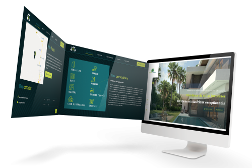 Green Garden villas website