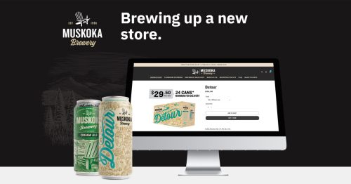 Muskoka Brewery Shopify Redesign