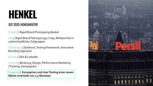 Rapid Brand Prototyping Henkel