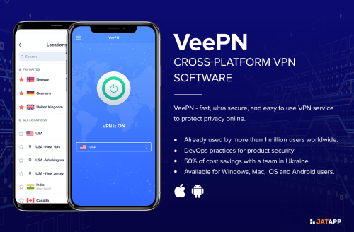 VeePN | Cross-platform VPN software