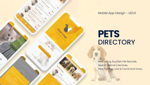 Mobile App screen Design