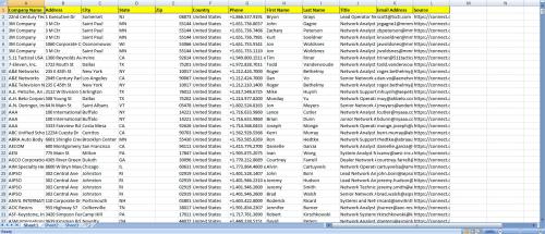 Network Title Lead Generation