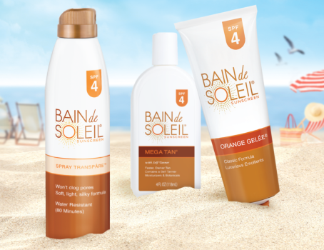 Relaunch of the Bain de Soleil Sunscreen Brand