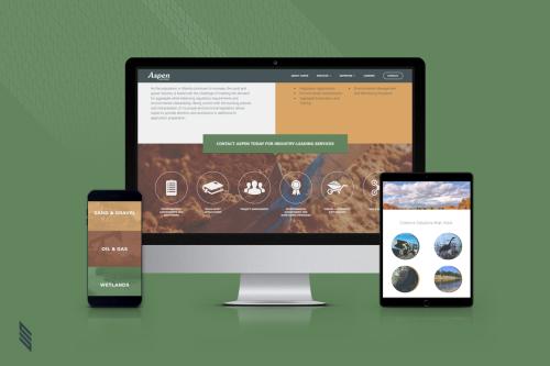 Branding and Website design/development for Aspen Land Group