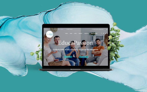 Web with online appointment reservation system and connection with social networks