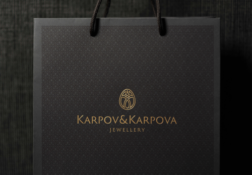 Identity for Karpov & Karpova family-based jewellery company